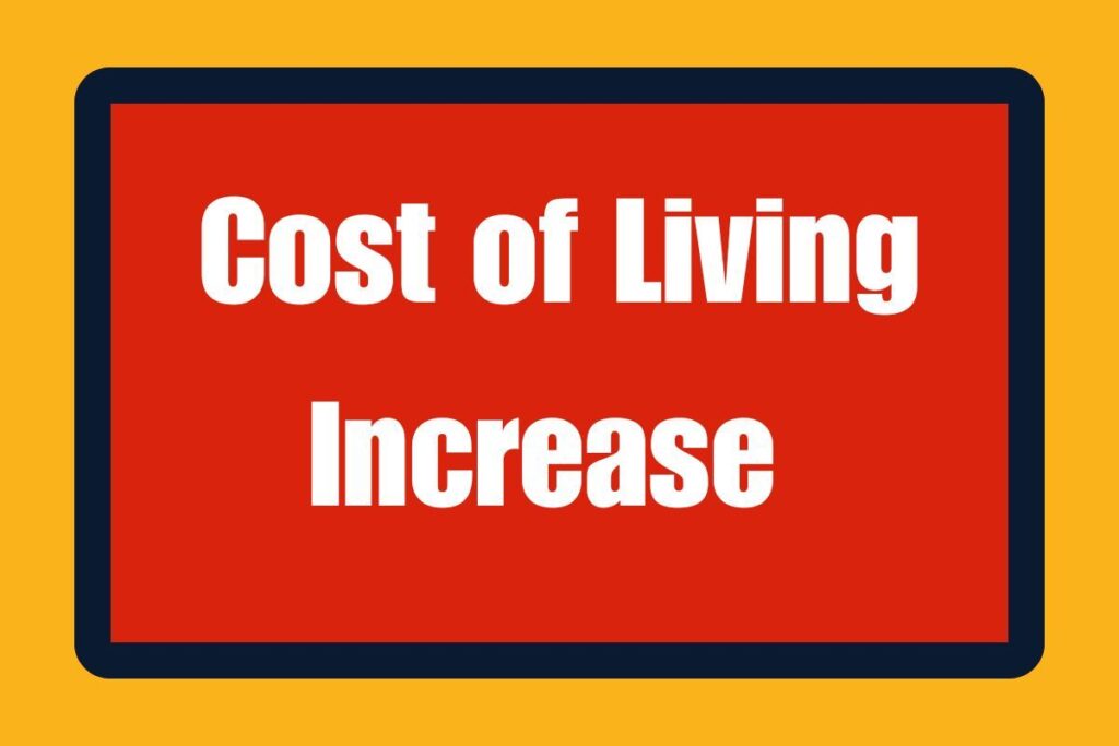 Cost of Living Increase 