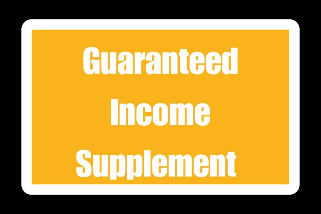 Guaranteed Income Supplement 