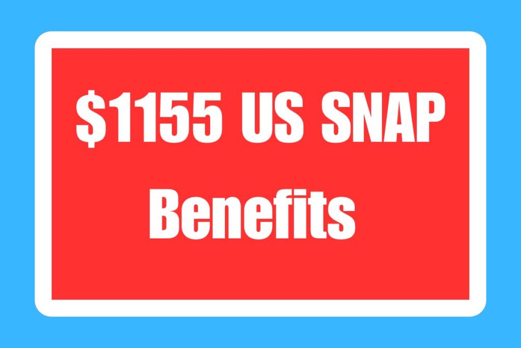 $1155 US SNAP Benefits