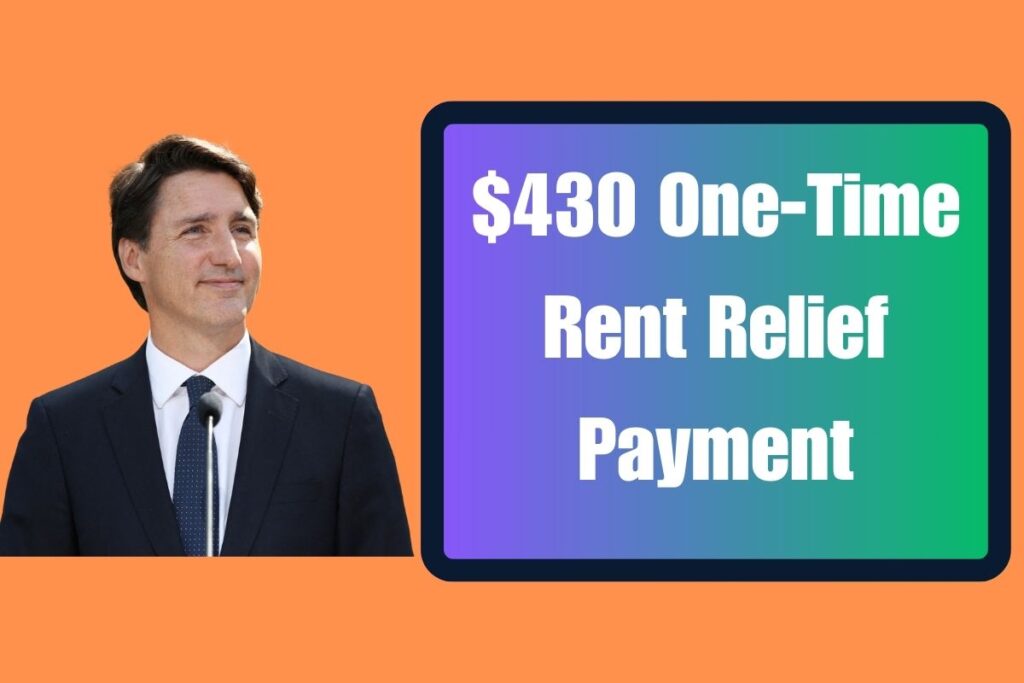 $430 One-Time Rent Relief Payment