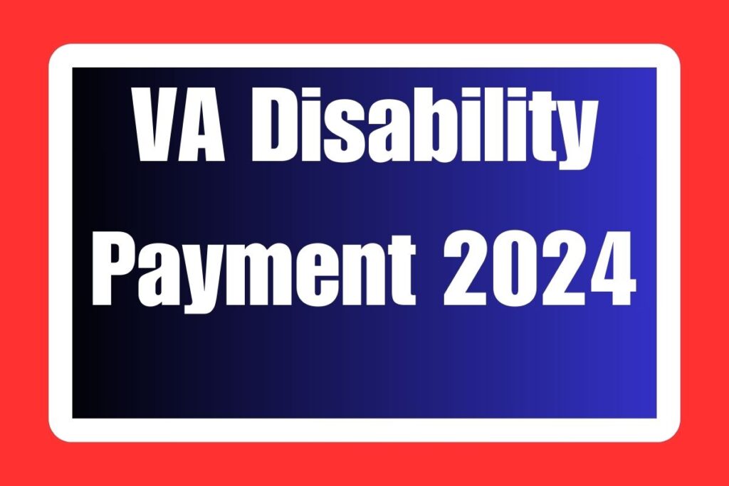 VA Disability Payment 2024